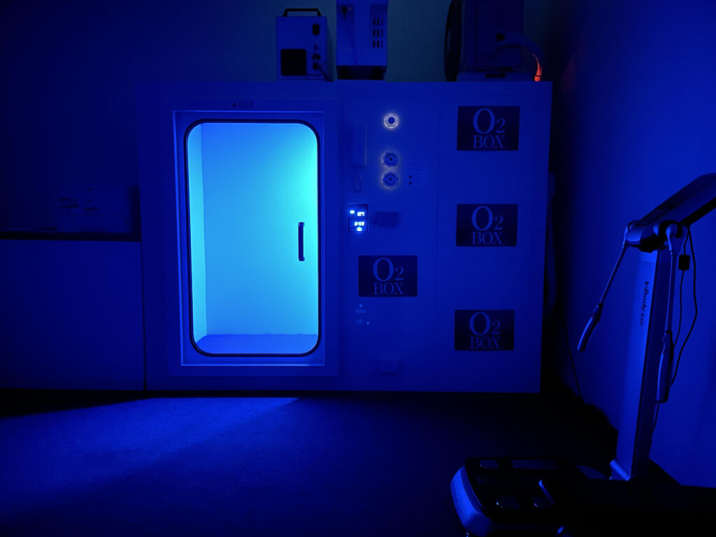 酸素カプセルBOX│松本ACEボクシングジム